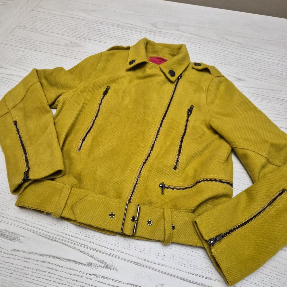 Emory Park Yellow Mustard Jacket Size M